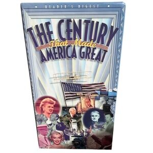 Reader's Digest The Century That Made America Great 3 VHS Box Set 1996 CBS Video